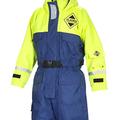 FLADEN RESCUE SYSTEM - One Piece Blue and Yellow SCANDIA Flotation Suit - Buoyancy and Thermal Protection - EN 393 and ISO-15027-1 Certified (XX-Large - 90kg plus - Chest 158cm) [22-845BGXXL]
