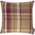 McAlister Textiles Mulberry Purple Heritage Tartan Throw Cushion Covers. 60x60 Cm - 24x24 Inches. Highlands Check Scatter Pillows For Sofas & Bedroom