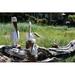 Cohasset Gifts & Garden Nsonowa Pickford Pelican Statue Wood in Brown/White | 20 H x 5 W x 6 D in | Wayfair 786