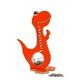 Dinosaur Piggy Bank - Money Box - Kids Money Box - Kids Piggy Bank - Dinosaur - Vibrant colour (50 cm, Red)