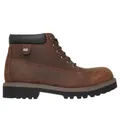 Skechers Men's Verdict Boots | Size 9.0 | Brown | Leather/Synthetic