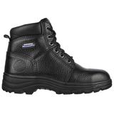 Skechers Women's Work Relaxed Fit: Workshire - Peril ST Boots | Size 9.0 | Black | Leather/Synthetic