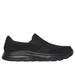 Skechers Men's Work Relaxed Fit: Flex Advantage - McAllen SR Sneaker | Size 10.0 Wide | Black | Textile/Synthetic | Vegan