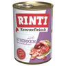 RINTI 6 x 400 g pour chien - jambon