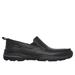 Skechers Men's Relaxed Fit: Harper - Forde Loafer Shoes | Size 10.0 | Black | Leather/Synthetic/Textile