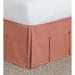 Eastern Accents Rena Witcoff Rose 16" Bed Skirt Cotton in Orange | 75 W x 79 D in | Wayfair SKD-393