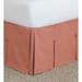 Eastern Accents Rena Witcoff Rose 16" Bed Skirt Cotton in Orange | 78 W x 80 D in | Wayfair SKK-393