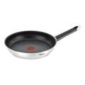 Tefal Emotion Stainless Steel Frying Pan, stainless steel, 28 cm