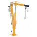 VESTIL WTJ-4 Jib Crane, Base Mounted, Height Under Span: 7 ft