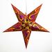 Hometown Evolution, Inc. Phoenix Paper Star Light in Red | 24 H x 24 W x 10 D in | Wayfair S237