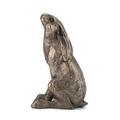 HILDA Moon Gazing Hare Bronze Hare Statue Sculptures from Paul Jenkins - New Gift Ideas! by Figurines-Gifts UK