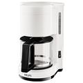 Krups F1830110 Aroma Coffee Maker, 6 Cups, White/Black, 24.6 x 19.4 x 27.8 cm