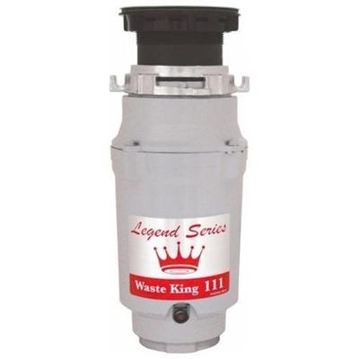 Waste King Legend Easy Mount Series 111 1/3 HP Continuous Feed Waste Disposer with 1900 RPM Magnet M