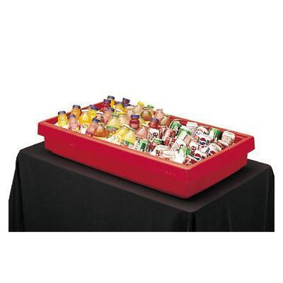 Cambro Tabletop Food Bar Hot Red, 67-1/2