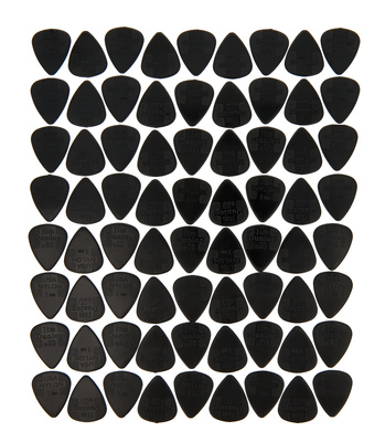 Dunlop Plektren Nylon Standard 1,00 Set mit 72 Stück