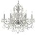 Crystorama 3226-CH-CL-S Six Light Chandeliers