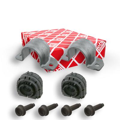 FEBI BILSTEIN Lagersatz, Stabilisator hinten rechts links mit Halter für SKODA VW SEAT AUDI 1K0511327AP 1K0511327APS1 23606 Image