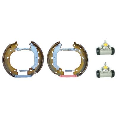 Brembo Bremsbackensatz Ø 203 mm vormontiert hinten (K 68 071) für Nissan