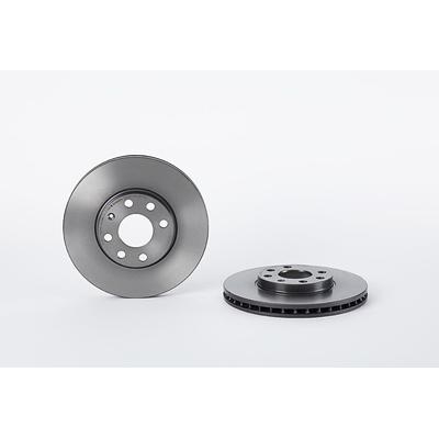 BREMBO Bremsscheibe COATED DISC LINE vorne rechts links innenbelüftet 256mm für VAUXHALL OPEL CHEVROLET 95526647 9117677