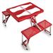 ONIVA™ NBA 3 Piece Outdoor Picnic Table Metal in Red | 15.75 H x 33.75 W x 4 D in | Wayfair 811-00-100-916-0