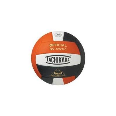 Tachikara SV5WSC.OWB Sensi-Tec Composite High Performance Volleyball - Orange-White-Black
