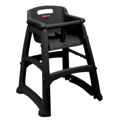 Rubbermaid Youth High Chair (black). Model: FG780608BLA 4PLW3