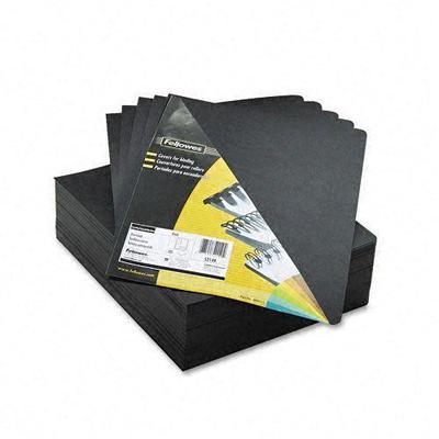 Fellowes Executive Presentation Covers - Oversize, Black, 200 pack (8.75" Width x 11.25" Sheet Size