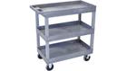 Luxor Luxor Heavy-Duty 3-Shelf Tub Cart