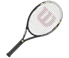 Wilson Hyper Hammer 5.3 Rec Black/Yellow/White Tennis Racquet