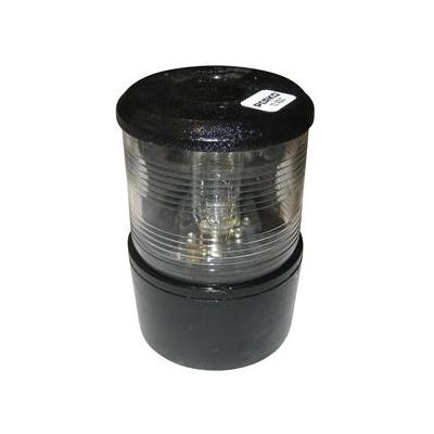 Perko All-round Light F/sail Or Power Less Than 20m - 12vdc - Black Base Mount/white Light
