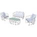 Ivy Bronx Choi 4 Piece Sofa Seating Group Metal | Outdoor Furniture | Wayfair WADL7422 31017454