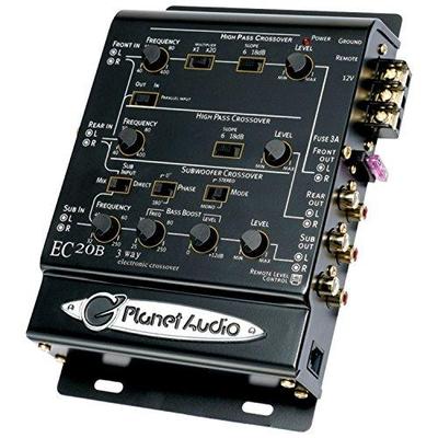 Audio-Technica Planet Audio EC20B 3-Way Electronic Crossover