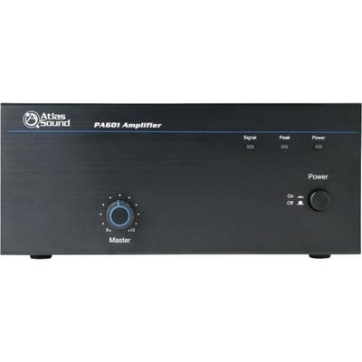 Atlas Sound Strategy PA601 Amplifier - 60 W RMS - 1 Channel (50 Hz to 20 kHz)