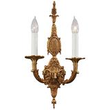 Metropolitan 18 1/2"H French Gold Hand-Made Wall Sconce