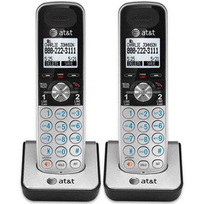AT&T TL88002 Cordless Handset DECT 6.0 Technology 1.9GHz (2 Pack)
