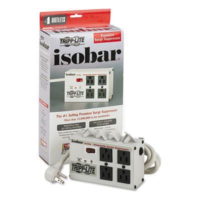 Tripp Lite Isobar Premium Surge Suppressor 4 Outlets 6ft Cord 2220 Joules # TRPISOBAR4ULTRA