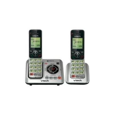 Vtech CS6629-2 DECT 6.0 Expandable Cordless Phone with Answering System and Caller ID/Call Waiting,