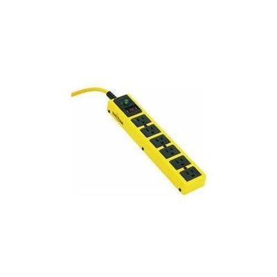 Woods Yellow Jacket 5138 6 Outlet 15' Metal Surge Protector 1050 Joules 5138
