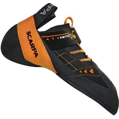 Scarpa Instinct VS Climbing Shoe - Vibram XS Edge Black/Orange, 40.0