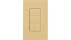 Lutron Satin Colors 6 Socket Insert (6 x Sockets - Goldstone)