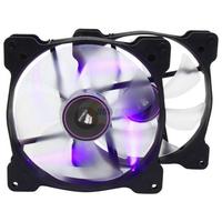 Corsair Air Series SP 140 LED Purple High Static Pressure Fan Cooling - twin pack (CO-9050038-WW)