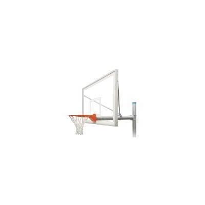 First Team Renegade Supreme Fixed Height Inground Basketball System - 72 Inch Acrylic Multicolor - R