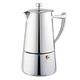 Cuisinox Roma 6 Cup Moka Espresso Stovetop Coffeemaker in Stainless Steel