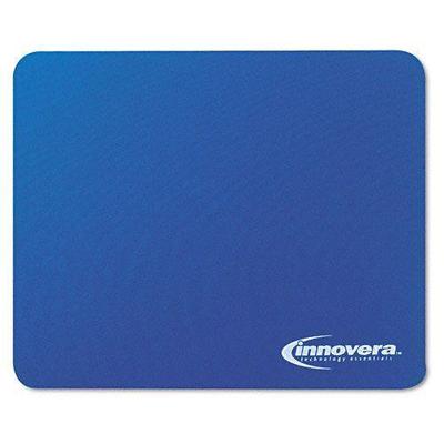 Innovera Rubber Mouse Pad Nonskid Rubber Base Blue