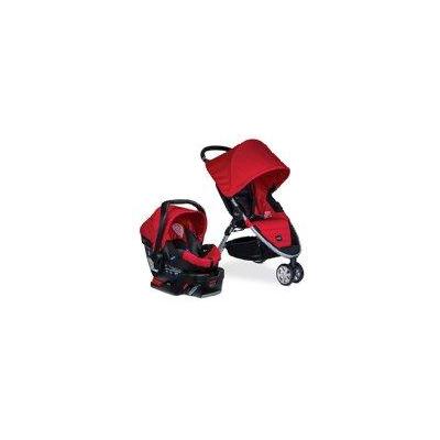 Britax B-AGILE 3/B-SAFE 35 Travel System - Red