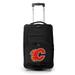 MOJO Black Calgary Flames 21" Softside Rolling Carry-On Suitcase