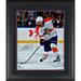 Aaron Ekblad Florida Panthers Framed Autographed 16" x 20" White Jersey Shooting Photograph