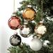 Mixed Metals Glass Ornaments - Set of 12 - 100mm - Ballard Designs 100mm - Ballard Designs