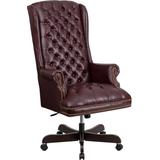 Flash Furniture Ci-360-by-gg High Back Traditional Tufted Burgundy Lea screenshot. Chairs directory of Office Furniture.