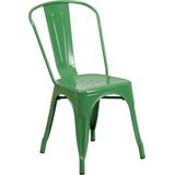 Flash Furniture Green Metal Indoor-Outdoor Stackable Chair, CH-31230-GN-GG screenshot. Chairs directory of Office Furniture.